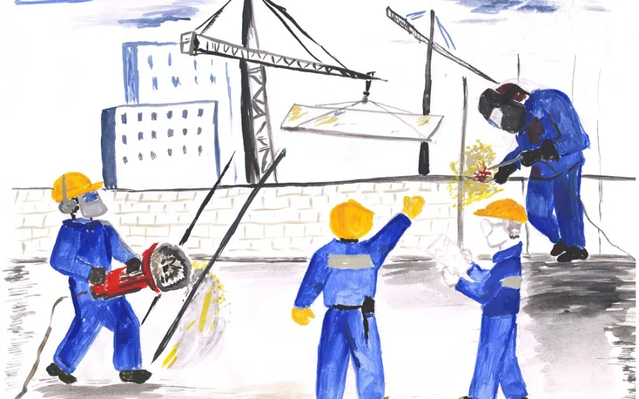 Муниципальный этап Международного конкурса детского рисунка «Охрана труда глазами детей» в 2024 году